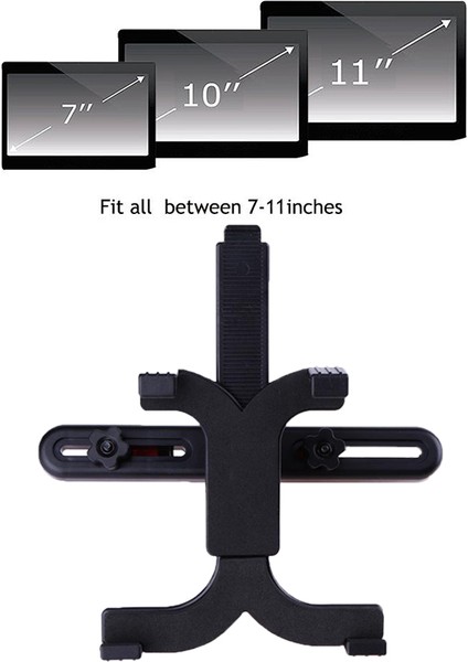 No.1 Tarzı Tendway Tablet Araç Tutucu Standı iPad Air Pro Mini Evrensel 360 Derece Döner Koltuk Arkası Araç Montajı El Dayanağı Pc Için (Yurt Dışından) indirimleri