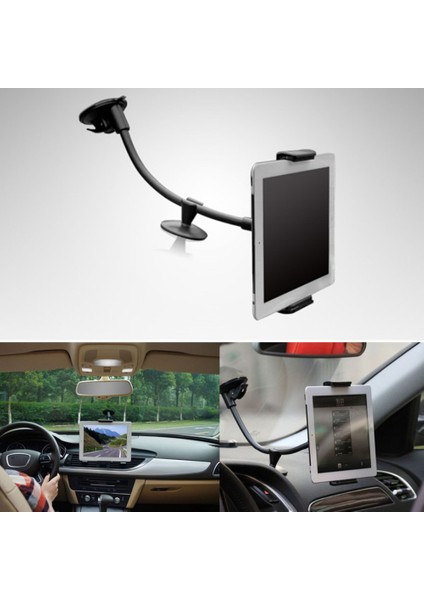 Lp-3c Esnek Kol Araba Camı Emme Tutucu Universal Akıllı Telefon + 9 Inç Tablet Navigatör iPad Air (Yurt Dışından) fırsatları