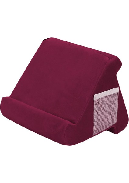 Şarap Kırmızısı Stili Tablet Stand Laptop Tutucu Yastık Sünger Çok Fonksiyonlu Lap Ped Tablet Stand Tutucu Stand (Yurt Dışından)