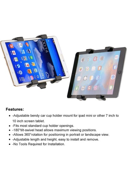 Universal Araç Tablet Pc Tutucu Araba Auto CD Montaj Tutucu Standı Huawei T Lite Için (Yurt Dışından) modelleri