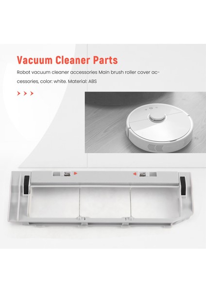 Ana Fırça Rulo Kapağı Aksesuarları Xiaomi Mijia Roborock S5 Max S6 Maxv S50 S51 Xiaomi Robotlu Süpürge Parçaları (Yurt Dışından) indirimleri