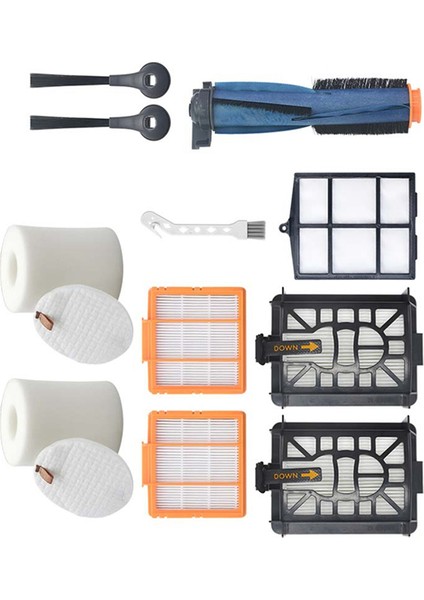 11 Adet Yedek Parçalar Köpekbalığı Aı AV2501S AV2501AE RV2502AE RV2520AOUS Aksesuarları Kiti ile Ana Rulo Fırça (Yurt Dışından) fiyatları