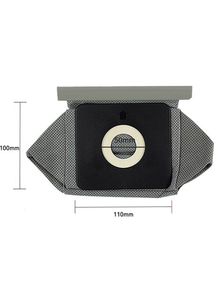 Yıkanabilir Evrensel Elektrikli Süpürge Bezi Toz Torbası Philips Haier Lg Için Samsung Yeniden Kullanılabilir 11X10 cm (Yurt Dışından) fiyatları