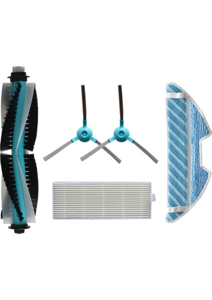 Süpürme Robotu Aksesuarları Paspas Bezi Filtre Filtresi Yan Fırça Conga 1290 1390 Için Uygun (Yurt Dışından)