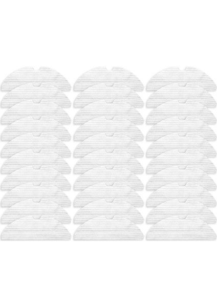 30 Adet Tek Kullanımlık Paspas Bezi Xiaomi Roborock S50 S51 S52 S55 T6 T7 Robot Vakum Temizleme Yedek Aksesuarlar (Yurt Dışından) fiyatları