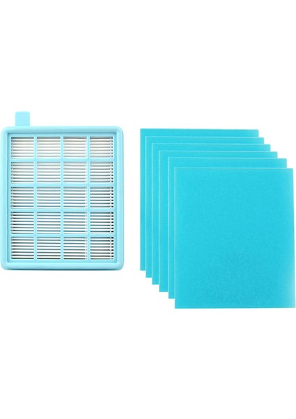 7 Adet/grup Filtre Örgü Hepa Filtreler Philips Elektrikli Süpürge Için FC8515 FC8516 FC8517 FC8470 FC8471 FC8630 FC8631 FC8632 (Yurt Dışından)