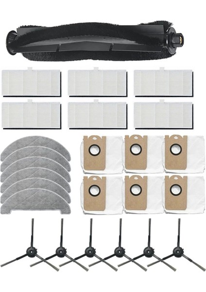 Yedek Parçalar Döner Fırçalar Yan Fırçalar Filtreler Toz Torbaları Paçavralar Viomi S9 Elektrikli Süpürge Aksesuarları (Yurt Dışından)