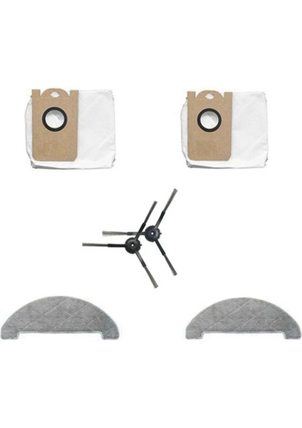 Yedek Parçalar Döner Fırçalar Yan Fırçalar Filtreler Toz Torbaları Paçavralar Viomi S9 Elektrikli Süpürge Aksesuarları (Yurt Dışından) fiyatları