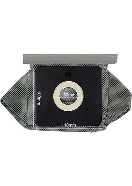 10 Adet Yedek Vakum Toz Torbası Lg V3700SER V3800SER V5800SE Vakumlu Çöp Toplama Torbası (Yurt Dışından)