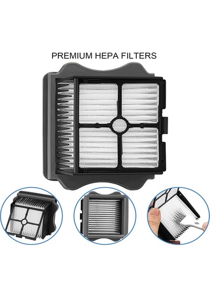 Yedek Parçalar Ana Fırça Hepa Filtre Tineco Floor One S5/floor One S5 Pro Islak Kuru Elektrikli Süpürge Aksesuarları (Yurt Dışından)