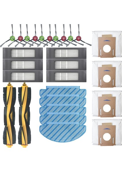 Ecovacs Deebot Ozmo 920/950 / T5 / T8 / T8 Aıvı / N7 N8 Pro T9 / T9MAX / T9 Güç Modeli Için Aksesuar Kitinin Değiştirilmesi (Yurt Dışından)