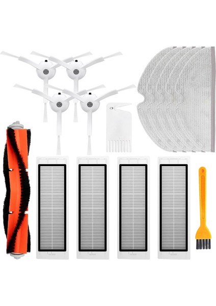 Hepa Filtre Paspas Bezi Ana Yan Fırça Xiaomi Roborock S5 S50 S51 S55 S6 S60 S6 Saf Elektrikli Süpürge Yedek Parçaları (Yurt Dışından)