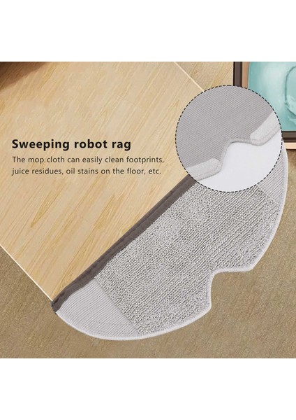 Xiaomi Mi Roborock S50 S51 Elektrikli Süpürge Için Su Deposu + Paspas Bezi Yedek Parçaları (Yurt Dışından) indirimleri