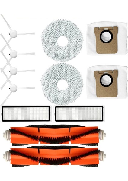Xiaomi Mijia B101CN Robot Temizleyici Fırça Paspas Bezi Hepa Filtre Yedek Kiti Parça Aksesuarları (Yurt Dışından) fırsatları