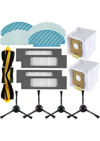 Ecovacs Deebot N8 N8+ N8 Pro N8 Pro+,ozmo 920 950, T8 T9 Serisi Robot Süpürge Için Yedek Aksesuarlar (Yurt Dışından)