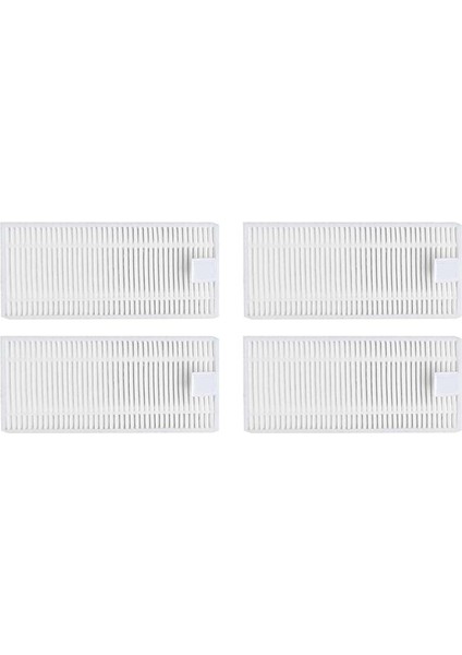 4 Adet Viomi Alpha 2 Pro Robot Süpürgeler Yan Fırça Hepa Filtre Yedek Aksesuar Yedek Parça (Yurt Dışından)