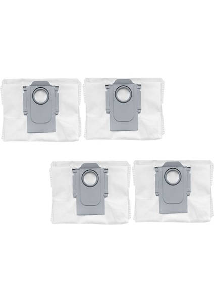 4 Adet Toz Torbası Xiaomi Roborock Q7 T8 G10S G10S Pro Robotlu Süpürge Yedek Yedek Parça Çöp Kovası Toz Torbası (Yurt Dışından)