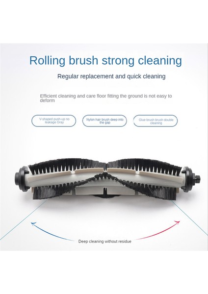 1 Adet BISSELL-EV675/CLENAVIEW/3115 Robotlu Süpürge Değiştirilebilir Yedek Parça Yıkanabilir Rulo Fırça (Yurt Dışından) fiyatları