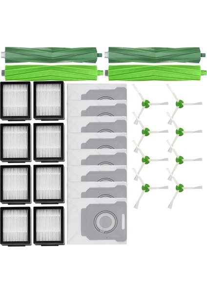 Yedek Rulo Fırça Yan Fırçalar Hepa Filtreler Irobot Roomba I7 I7+ I3 E5 Elektrikli Süpürge Aksesuarları Için Uyumlu (Yurt Dışından) fiyatları