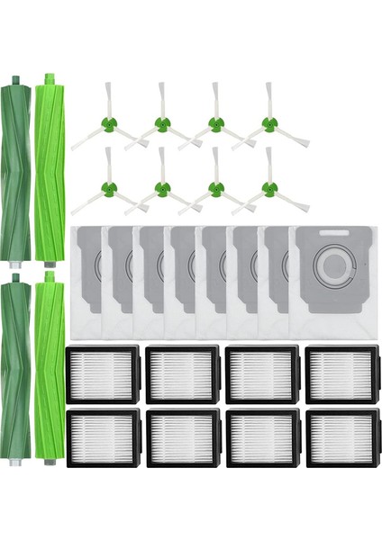 Yedek Rulo Fırça Yan Fırçalar Hepa Filtreler Irobot Roomba I7 I7+ I3 E5 Elektrikli Süpürge Aksesuarları Için Uyumlu (Yurt Dışından) modelleri