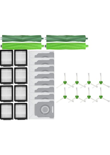 Yedek Rulo Fırça Yan Fırçalar Hepa Filtreler Irobot Roomba I7 I7+ I3 E5 Elektrikli Süpürge Aksesuarları Için Uyumlu (Yurt Dışından) fırsatları