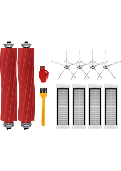 Roborock Q5+ Robotik Süpürge Için Silindir Yan Fırça Filtresi Yedek Aksesuarları (Yurt Dışından)