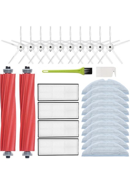 Aksesuarları Xiaomi Roborock S7 T7S T7S Artı Ana Fırça Yan Fırça Hepa Filtre Paspas Bezi Elektrikli Süpürge Yedek Parça (Yurt Dışından)