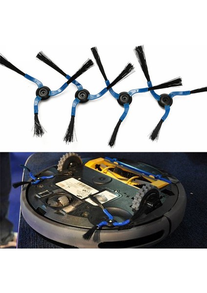 8 Adet Yan Fırça Seti Samsung Navibot SR8751, SR8752,SR8759,VC-RM72VR Robotlu Süpürge Için Parçayı Değiştirir (Yurt Dışından) fiyatları