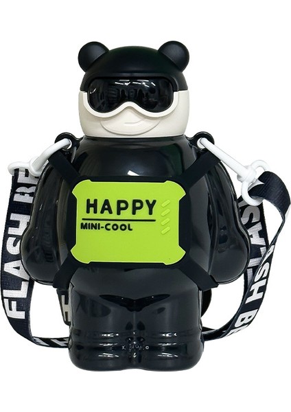 Çocuk Büyük Kapasiteli Thunder Bear Termos Bardak (Yurt Dışından)