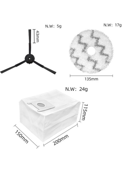 Roidmi Eva SDJ06RM Kendi Kendini Temizleyen Boşaltma Robotlu Süpürge Için Ev Temizlik Yedek Parça Kitlerinin Değiştirilmesi (Yurt Dışından) indirimleri