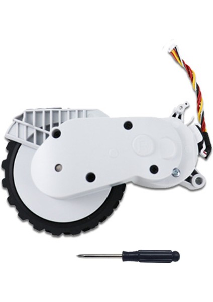 Tekerlek Motoru Xiaomi E10/B112/E12/C103/MIJIA 3c Gelişmiş Sürüm Robotlu Süpürge Yedek Parçalar Sağ Tekerlek (Yurt Dışından)