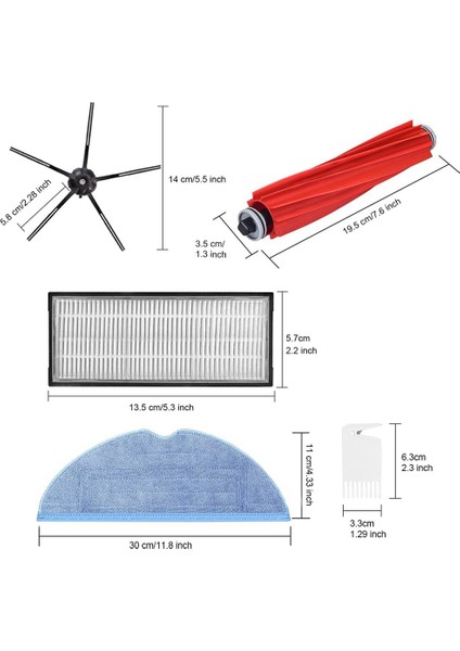 Roborock S7 S7 Plus S7 Maxv S7 Maxv Ultra Robot Süpürge Için Yedek Silme Bezleri (Yurt Dışından) modelleri
