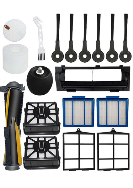 18 Adet Yedek Parçalar Köpekbalığı Iq RV1001AE/RV2001AE Robotlu Süpürge Ana Yan Fırça Filtre Tekerleği Aksesuarları (Yurt Dışından) indirimleri