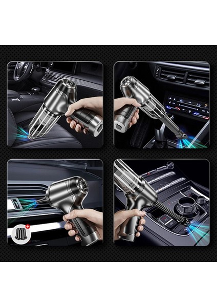 Fırçasız Motorlu Elektrikli Süpürge Kablosuz Çok Fonksiyonlu Üfleyici Güçlü Emiş Araba El Güçlü El Ev Taşınabilir (Yurt Dışından) fırsatları