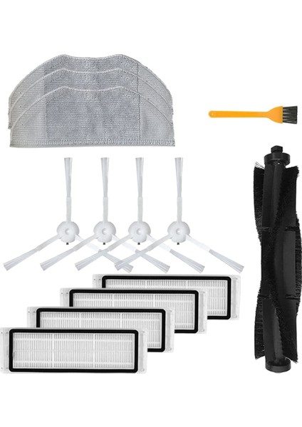 360 S5 S7 Robot Süpürge Için Uyumlu Yedek Parça Aksesuar Seti (Yurt Dışından)