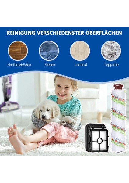 Bissell Crosswave 1785 2306 Serisi Robot Süpürge Için Pet Fırça + Filtre Yedek Parça (Yurt Dışından) indirimleri