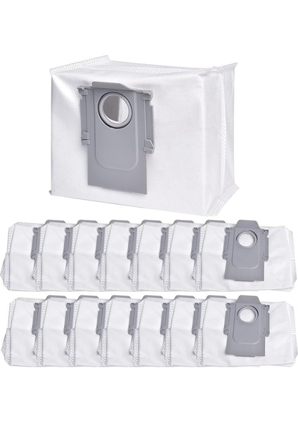 Roborock S7 Maxv Ultra / S7 Pro Ultra / Q7 Max / Q7 Max+/q7 Max+Plus / S8+/q5+ Vakumlu Toz Torbası Için Elektrikli Süpürge Torbaları (Yurt Dışından)