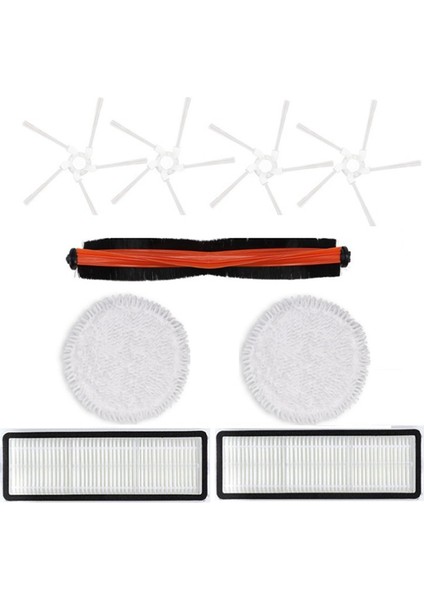 Adet Xiaomi Mijia Pro STYTJ06ZHM Kendi Kendini Temizleyen Robotlu Süpürge Aksesuarları Filtre Ana Yan Fırça Paspas Bezi (Yurt Dışından)