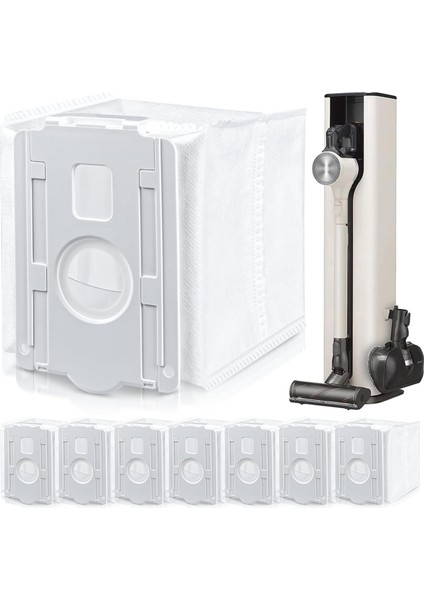Lg Cordzero Hepsi Bir Arada Kablosuz Süpürge Için Vakumlu Toz Torbası, Kir Bertarafı Vakumlu Yedek Çantalar (Yurt Dışından) fiyatları