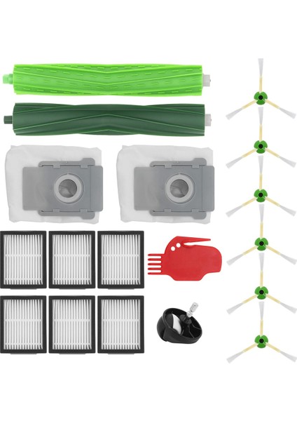 Yedek Rulo Fırça Yan Fırçalar Hepa Filtreler Irobot Roomba I7 I7+ I3 E5 E6 E7 Elektrikli Süpürge Aksesuarları (Yurt Dışından)