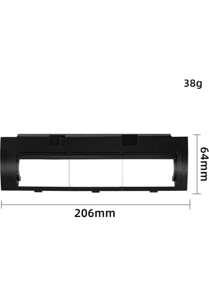 Proscenic Süpürme Robotu Aksesuarları Için Uygundur Rulo Fırça Kapağı Plakası M7PRO M7MAX Ana Fırça Kapağı (Yurt Dışından) fiyatları