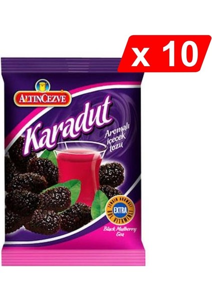 Karadut Aromalı Içecek Tozu 250 gr - 10LU Paket