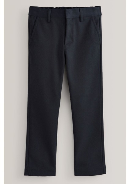 Erkek Rahat Kesim Baskısız Düz Lise Medrese Okul Pantolonu