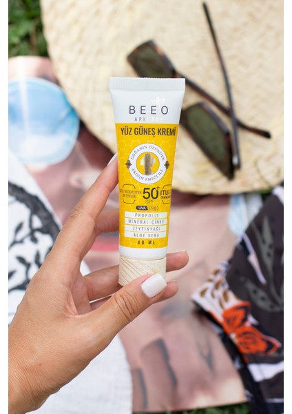 Bee' o  Apicare Propolisli Yüz Güneş Kremi 40 ml