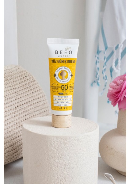 Bee' o  Apicare Propolisli Yüz Güneş Kremi 40 ml