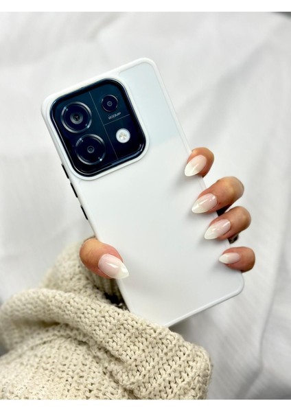 Redmi Note 13 Pro 5g (Sadece 5g Uyumlu) Parlak Metal Detaylı Pastel Silikon Lansman Ruby Kılıf