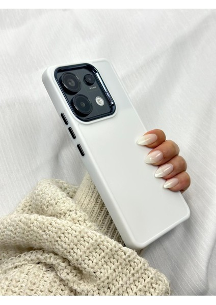 Redmi Note 13 Pro 5g (Sadece 5g Uyumlu) Parlak Metal Detaylı Pastel Silikon Lansman Ruby Kılıf modelleri