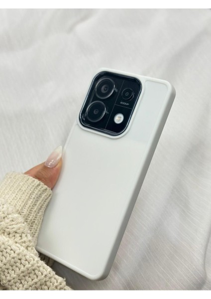 Redmi Note 13 Pro 5g (Sadece 5g Uyumlu) Parlak Metal Detaylı Pastel Silikon Lansman Ruby Kılıf fırsatları