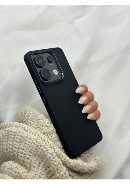 Redmi Note 13 Pro 5g (Sadece 5g Uyumlu) Parlak Metal Detaylı Pastel Silikon Lansman Ruby Kılıf modelleri