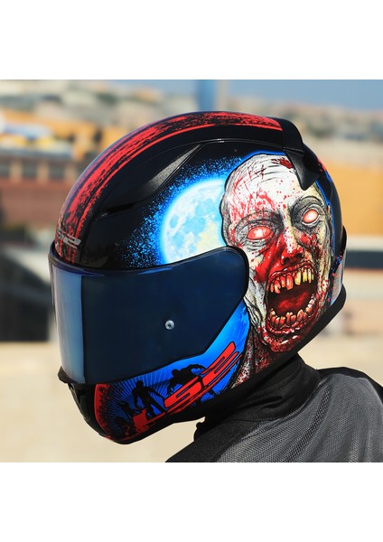 Rapıd 2 Zombıe Siyah-Kırmızı Kask fırsatları